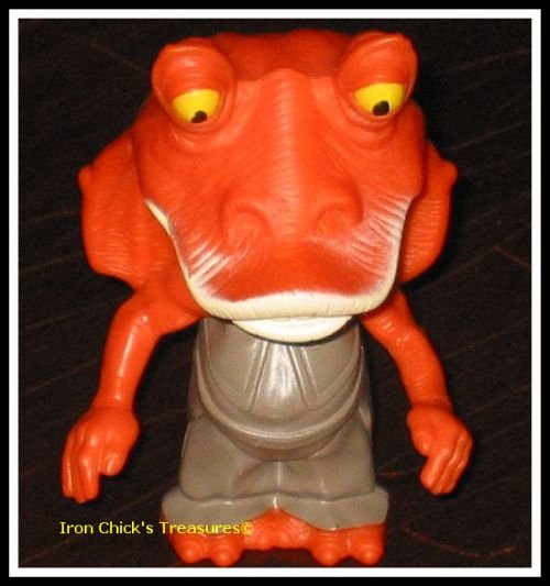 JAR JAR BINKS Star Wars Episode III Revenge of the Sith Toy Burger King ROTS