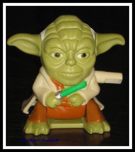 YODA Star Wars Episode III Revenge of the Sith Movie Toy Burger King ROTS