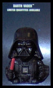 DARTH VADER Star Wars COMPLETE THE SAGA Burger King Toy NEW RARE Kids Meal