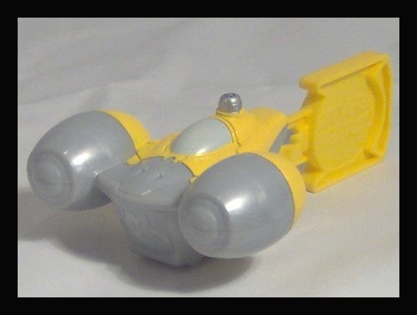 NABOO STARFIGHTER Star Wars COMPLETE THE SAGA Burger King Toy Week 2 NEW Kids Meal