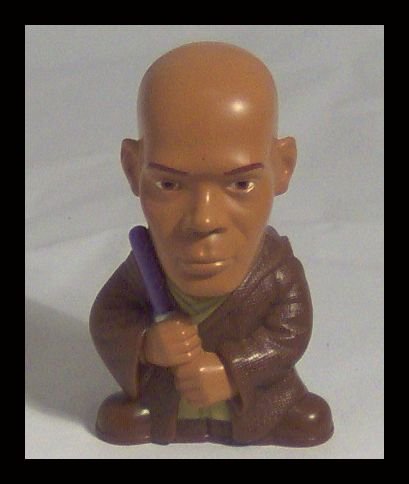 MACE WINDU Star Wars COMPLETE THE SAGA Burger King Toy Week 2 Kids Meal