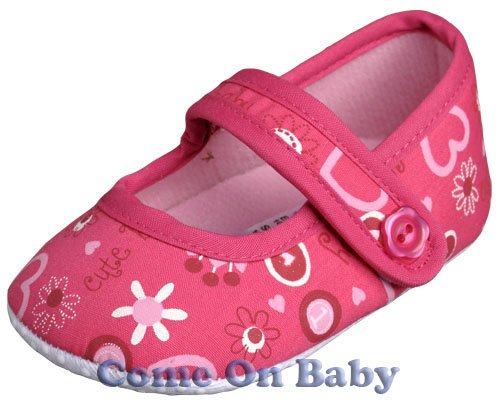 New Infant Girls Toddler Baby Mary Jane Shoes 3-6m (a03001)