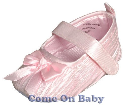 New Infant Girls Toddler Baby Mary Jane Shoes 6-9m (a02701)