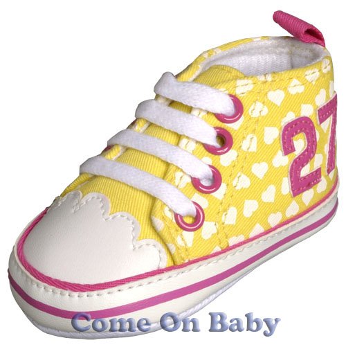 New Infant Girls Toddler Baby Crib Shoes 3-6m (b00904)