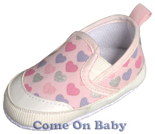 New Infant Girls Toddler Baby Crib Shoes 3-6m (c01002)