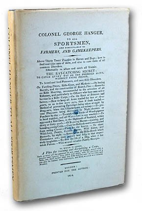 SPORTING - HUNTING BOOK - GEORGE HANGER