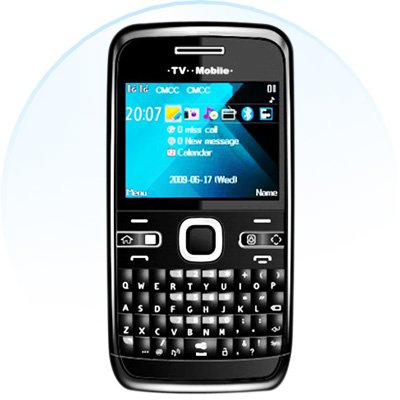 TV E72 PRO Quad Band Dual Card With Mobile TV Java Unlocked Cell Phone