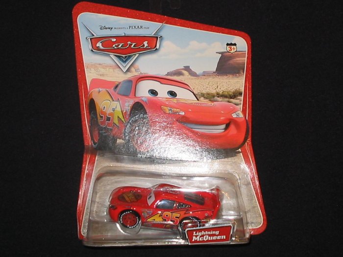 Disney Cars Lightning McQueen MOC Free Shipping!