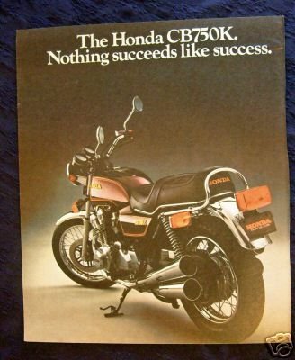 Vintage Print Ad 1981 Honda Motorcycle