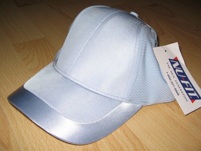 Nu-Fit Full Back Hat w/satin stripe