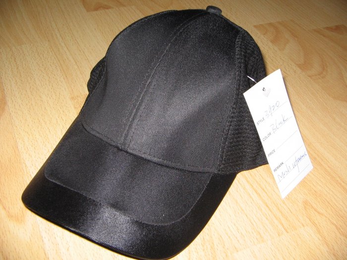 Nu-Fit Full Back Hat w/satin stripe
