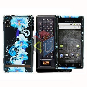 For Motorola Droid A855 Cover Hard Case Flower