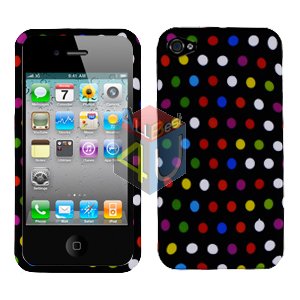 For Apple iphone 4S 4 Cover Hard Case R-Dot