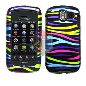 For Pantech Crux / CDM8999 Cover Hard Case Rainbow