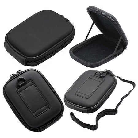 For Canon Powershot S4000-IS Digital Camera Carrying Case w/ Shoulder Strap