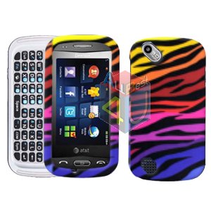 For Pantech Laser P9050 Cover Hard Case C-Zebra