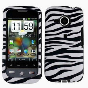 FOR HTC Droid Eris Cover Hard Case Zebra