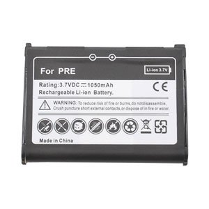 For Palm Treo Pre / Pre Plus Standard Replacement Battery Li-ion-1050mah
