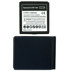 For Motorola Droid 2 A955 Extended Replacement Battery Li-ion-2300mah w/ Door Blue
