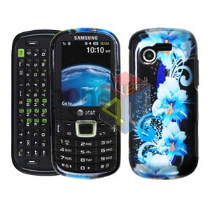 For Samsung Evergreen A667 Cover Hard Case Flower