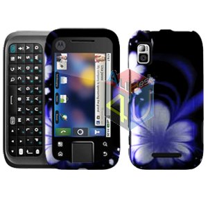 For Motorola Flipside MB508 Cover Hard Case B-Flower