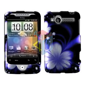 For HTC Wildfire 6225 Cover Hard Case B-Flower