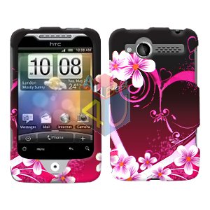 For HTC Wildfire 6225 Cover Hard Case Love
