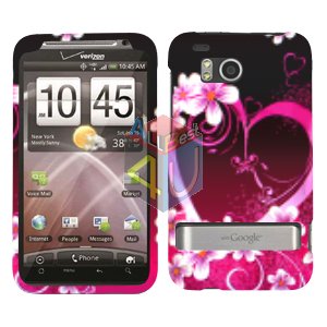 For HTC ThunderBolt Cover Hard Phone Case Love