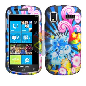 For Samsung Focus i917 Cover Hard Case A-Flower