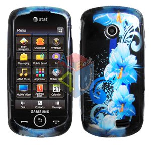 For Samsung Solstice II 2 A817 Cover Hard Case Flower