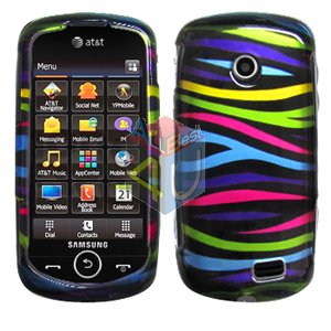 For Samsung Solstice II 2 A817 Cover Hard Case Rainbow