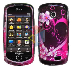 For Samsung Solstice II 2 A817 Cover Hard Case Love