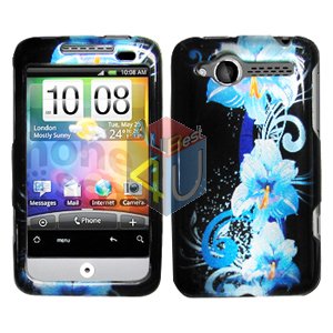 For HTC Wildfire 6225 Cover Hard Case Flower