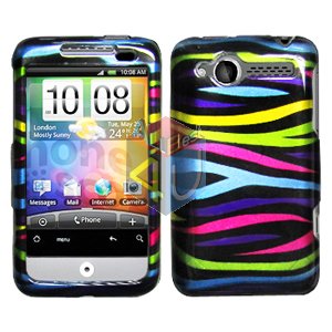 For HTC Wildfire 6225 Cover Hard Case Rainbow