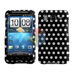 FOR HTC Inspire 4G Cover Hard Phone Case Polka Dot