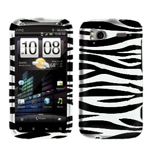 FOR HTC Sensation 4G Cover Hard Phone Case Zebra
