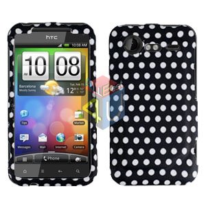 FOR HTC Droid Incredible 2 Cover Hard Phone Case Polka Dot