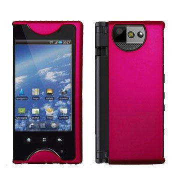 For Kyocera Echo M9300 Cover Hard Case Rubberized Rose Pink