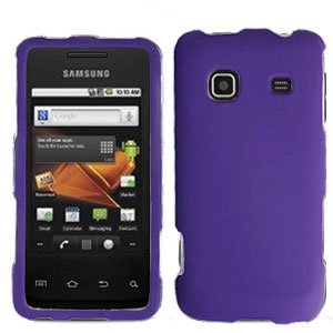 For Samsung Galaxy Prevail Cover Hard Case Rubberized Purple