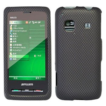 For Samsung Galaxy Prevail Cover Hard Case Carbon Fiber