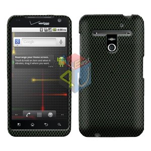 For LG Revolution VS910 Cover Hard Case Carbon Fiber