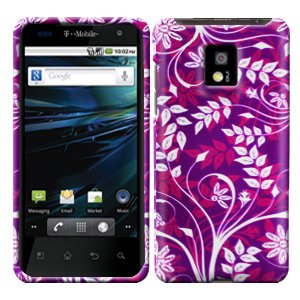 For LG Optimus 2x P990 Cover Hard Case P-Flower