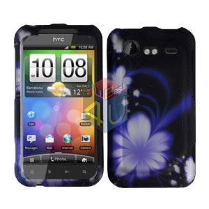 FOR HTC Incredible S Cover Hard Phone Case B-Flower