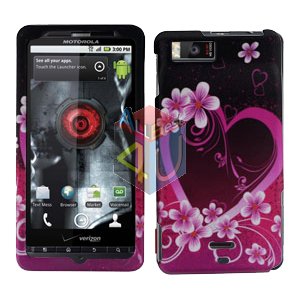 For Motorola Milestone X Cover Hard Case Love