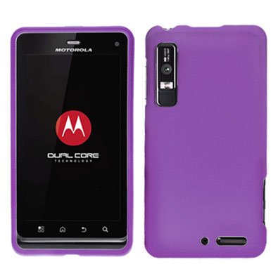 For Motorola Droid 3 XT862 Cover Hard Case Purple