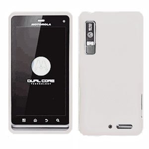 For Motorola Droid 3 XT862 Cover Hard Case White