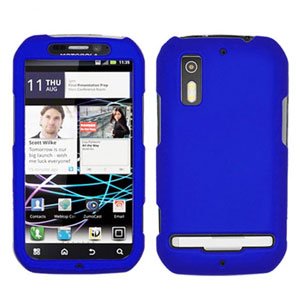 For Motorola Photon 4G/ Electrify MB855 Cover Hard Case Blue