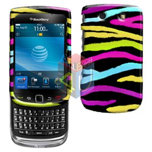 For BlackBerry Torch 9810 4G Cover Hard Case Rainbow
