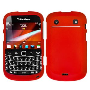 For BlackBerry Bold 9900 4G Cover Hard Case Red