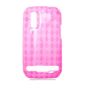 For Motorola Photon 4G MB855 Cover TPU Case D-Clear Pink